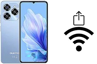 Comment générer un QR code avec le clé de sécurité réseau Wifi sur un Oukitel C50