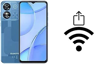 Générer un QR code avec la clé Wifi sur un Oukitel C57 Pro