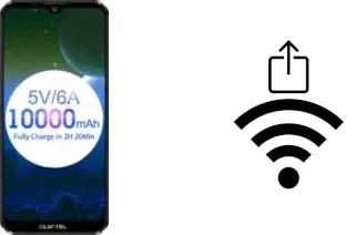 Générer un QR code avec la clé Wifi sur un Oukitel K12