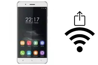 Générer un QR code avec la clé Wifi sur un Oukitel K4000