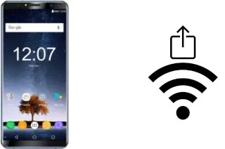 Générer un QR code avec la clé Wifi sur un Oukitel K6