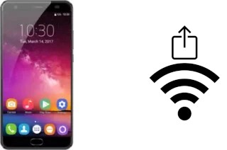 Générer un QR code avec la clé Wifi sur un Oukitel K6000 Plus