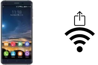 Générer un QR code avec la clé Wifi sur un Oukitel K6000