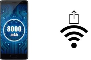 Générer un QR code avec la clé Wifi sur un Oukitel K8000