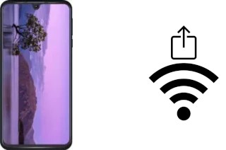 Générer un QR code avec la clé Wifi sur un Oukitel K9