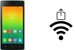 Générer un QR code avec la clé Wifi sur un Oukitel Original One