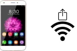 Générer un QR code avec la clé Wifi sur un Oukitel U10