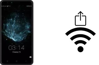 Générer un QR code avec la clé Wifi sur un Oukitel U15 Pro