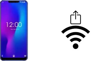 Générer un QR code avec la clé Wifi sur un Oukitel U23