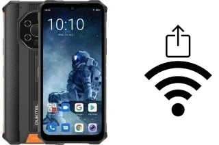 Générer un QR code avec la clé Wifi sur un Oukitel WP13