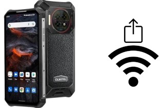 Générer un QR code avec la clé Wifi sur un Oukitel WP19 PRO