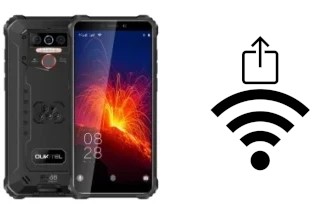 Générer un QR code avec la clé Wifi sur un Oukitel WP5 Pro