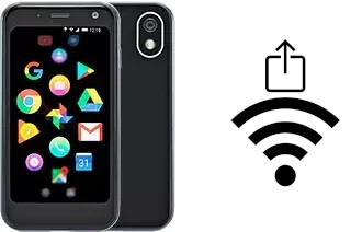 Générer un QR code avec la clé Wifi sur un Palm Palm