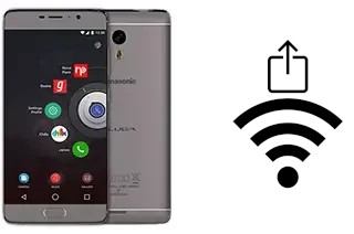 Générer un QR code avec la clé Wifi sur un Panasonic Eluga A3