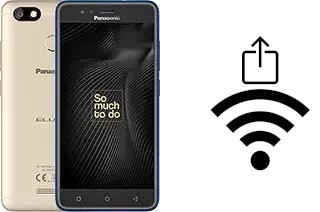 Générer un QR code avec la clé Wifi sur un Panasonic Eluga A4