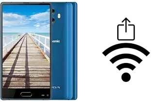 Générer un QR code avec la clé Wifi sur un Panasonic Eluga C