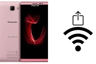 Générer un QR code avec la clé Wifi sur un Panasonic Eluga I3