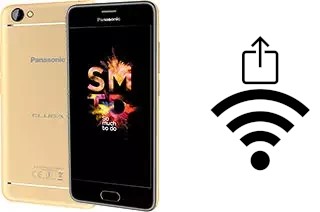 Générer un QR code avec la clé Wifi sur un Panasonic Eluga I4