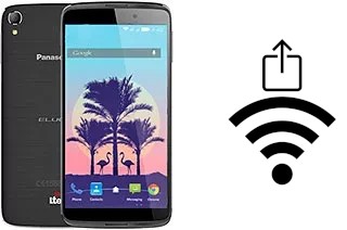 Générer un QR code avec la clé Wifi sur un Panasonic Eluga Switch