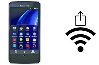 Générer un QR code avec la clé Wifi sur un Panasonic Eluga U2