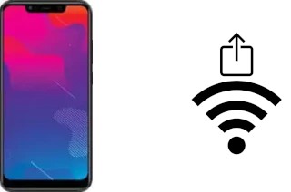 Générer un QR code avec la clé Wifi sur un Panasonic Eluga Z1