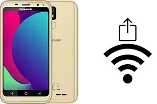 Générer un QR code avec la clé Wifi sur un Panasonic P100