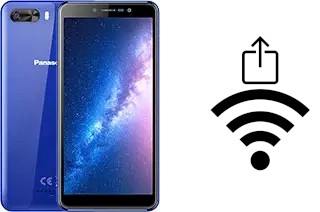 Générer un QR code avec la clé Wifi sur un Panasonic P101