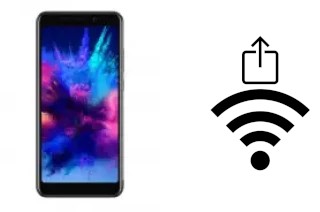 Générer un QR code avec la clé Wifi sur un Panasonic P110