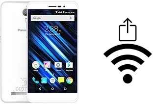 Générer un QR code avec la clé Wifi sur un Panasonic P77