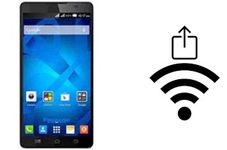 Générer un QR code avec la clé Wifi sur un Panasonic P81