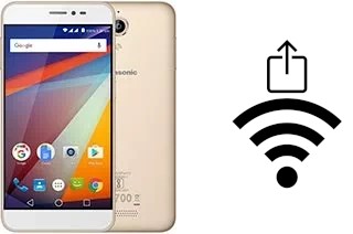 Générer un QR code avec la clé Wifi sur un Panasonic P85