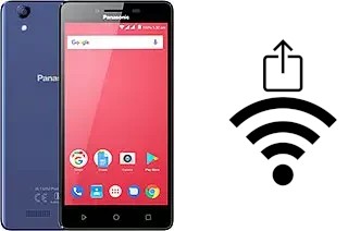 Générer un QR code avec la clé Wifi sur un Panasonic P95