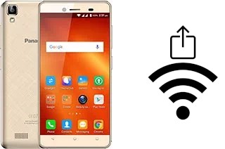 Générer un QR code avec la clé Wifi sur un Panasonic T50