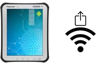 Générer un QR code avec la clé Wifi sur un Panasonic Toughpad FZ-A1