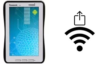 Générer un QR code avec la clé Wifi sur un Panasonic Toughpad JT-B1