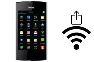 Générer un QR code avec la clé Wifi sur un Philco PH350B