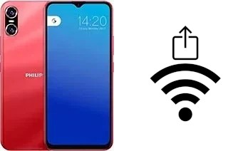 Générer un QR code avec la clé Wifi sur un Philips PH1