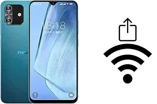 Générer un QR code avec la clé Wifi sur un Philips PH2