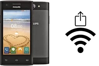 Générer un QR code avec la clé Wifi sur un Philips S309