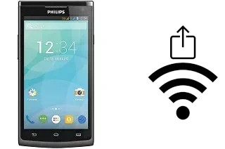 Générer un QR code avec la clé Wifi sur un Philips S388