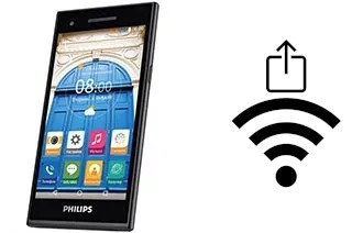 Générer un QR code avec la clé Wifi sur un Philips S396