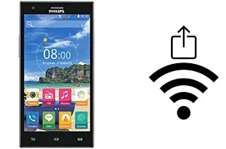 Générer un QR code avec la clé Wifi sur un Philips S616