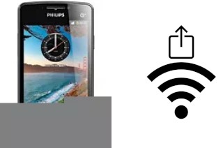 Générer un QR code avec la clé Wifi sur un Philips T539