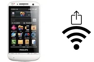 Générer un QR code avec la clé Wifi sur un Philips T910