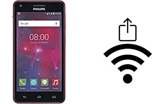 Générer un QR code avec la clé Wifi sur un Philips V377