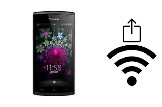 Générer un QR code avec la clé Wifi sur un Pioneer P80w