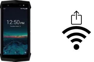 Générer un QR code avec la clé Wifi sur un Poptel P8