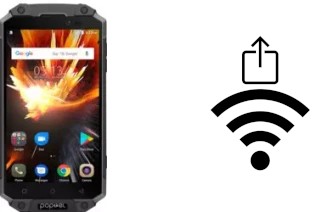 Générer un QR code avec la clé Wifi sur un Poptel P9000 Max