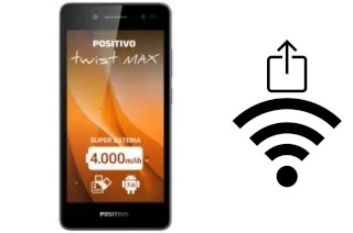 Générer un QR code avec la clé Wifi sur un Positivo Twist Max