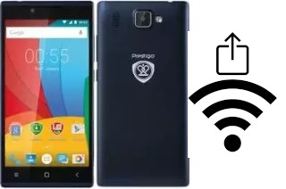 Générer un QR code avec la clé Wifi sur un Prestigio Grace Q5